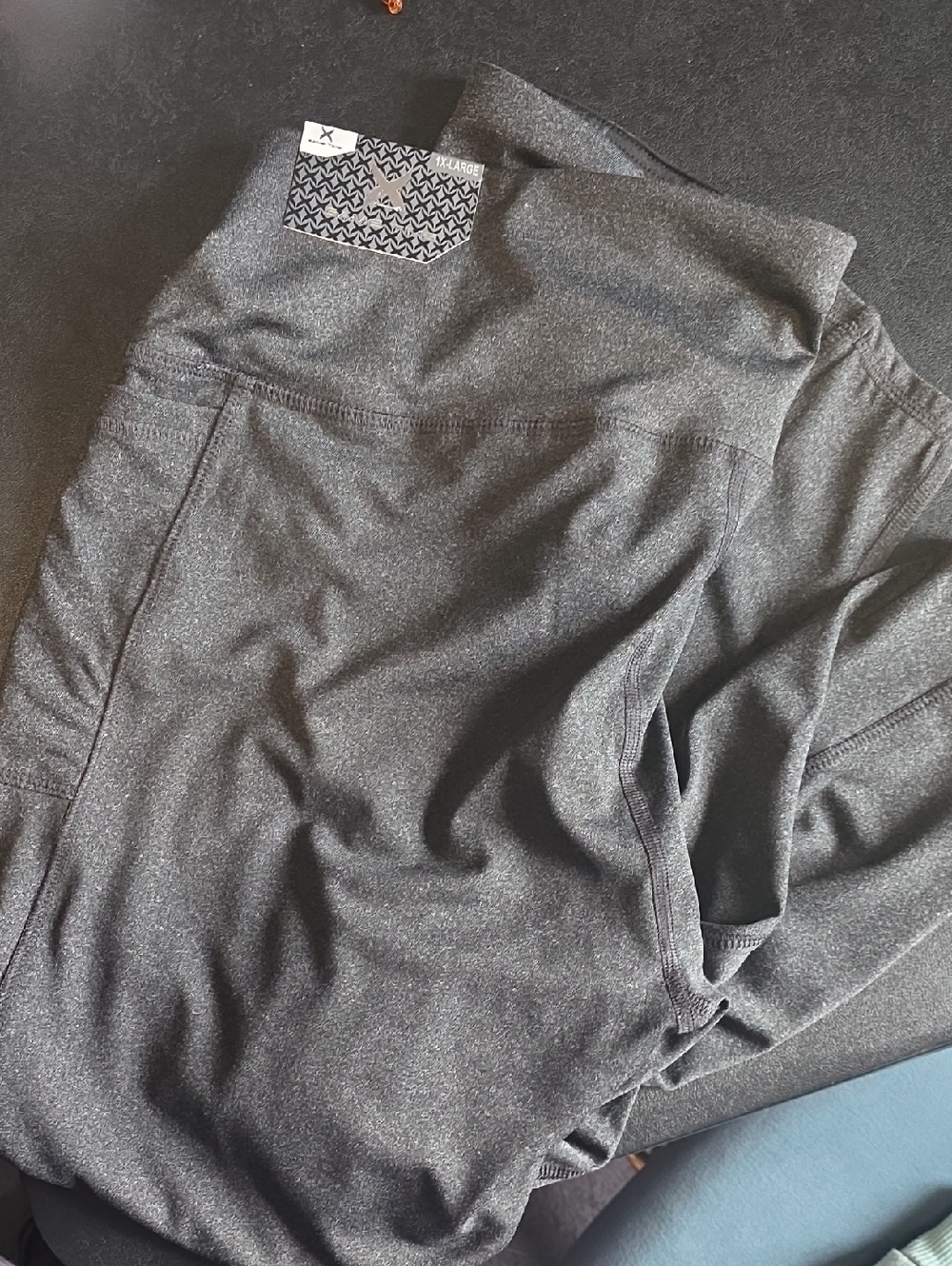 Game Time Black Active Leggings with Tag